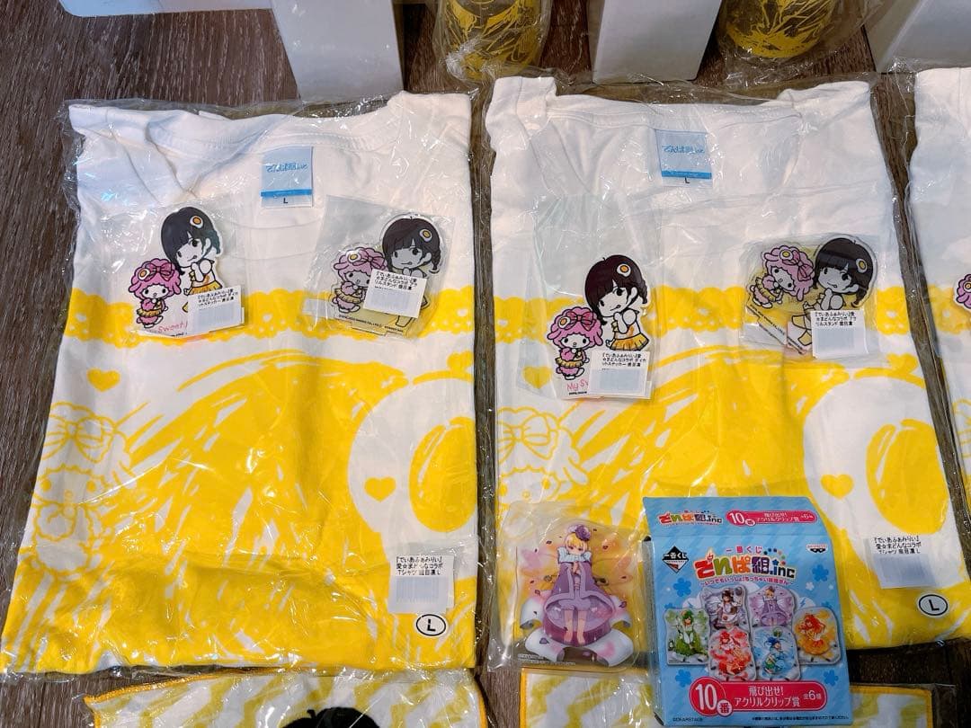 でんぱ組.inc 鹿目凛　Tシャツ　アクリルスタンド　ステッカー　ボトル　セット