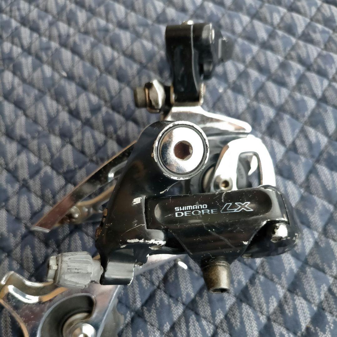 ①【90s☆ビンテージ】SHIMANO DEORE LX 前後ディレーラー