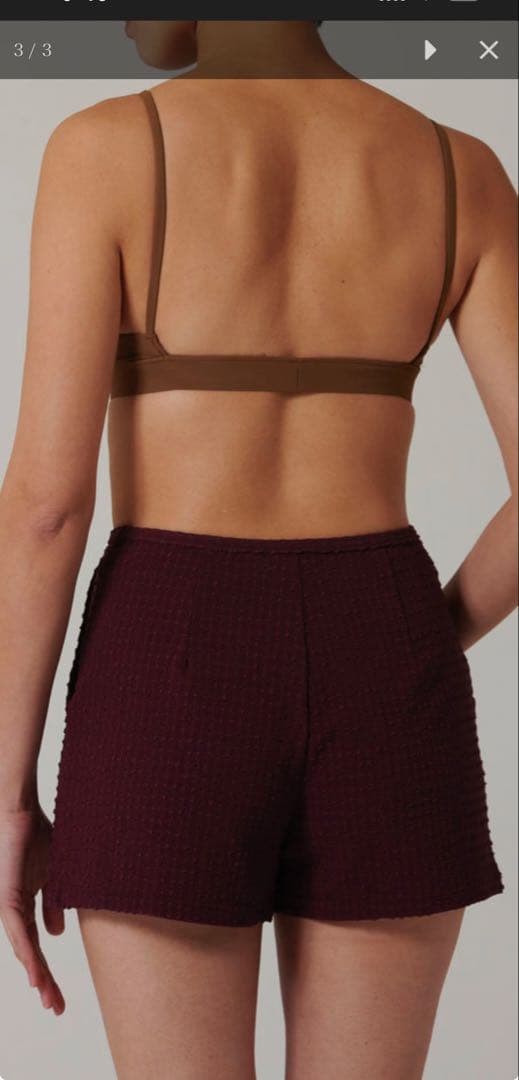 美品　TAARA clothing ショートパンツ