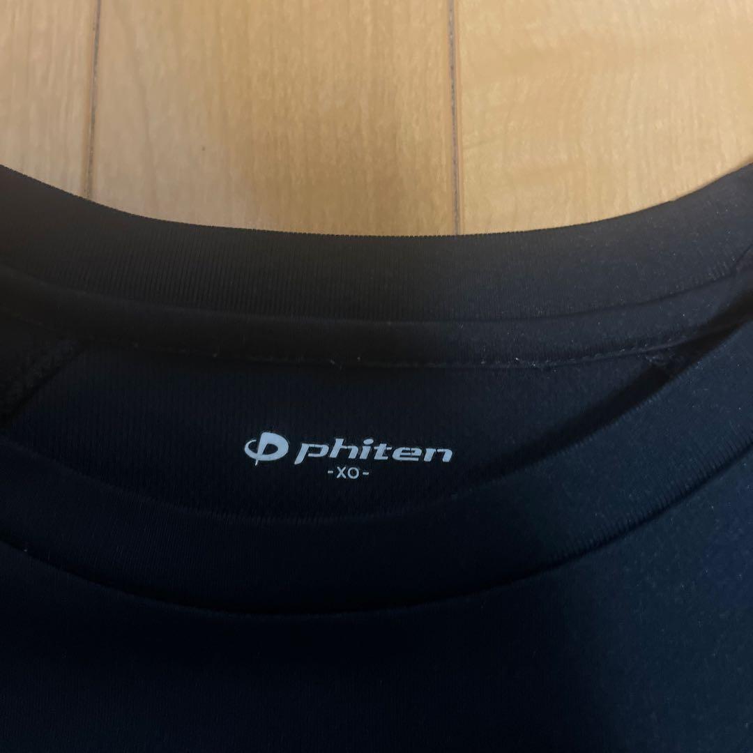 phiten 黒シャツ XO 3枚セット