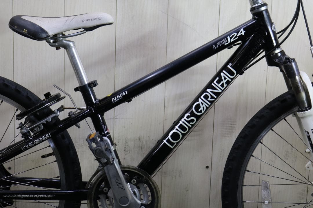 ルイガノ LGS-J24 24型 アルミ シマノ21速 本格子供用MTB 黒