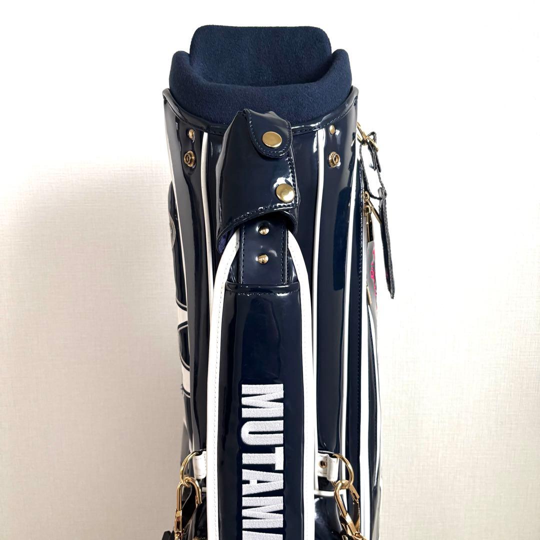【未使用級】muta marine ムータマリン スタンドキャディバッグ ゴルフ