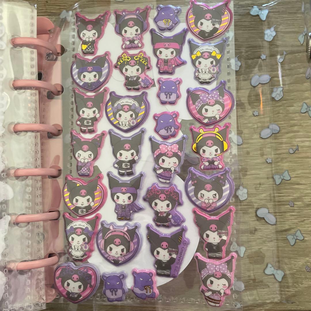 My Melody シール帳　完成品