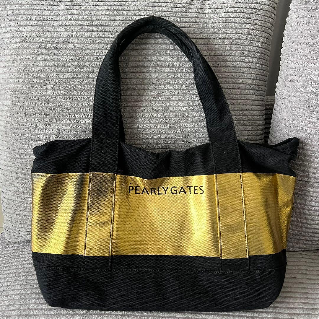 PEARLY GATES パーリーゲイツ　ロッカーバッグ　大容量　キャンバス