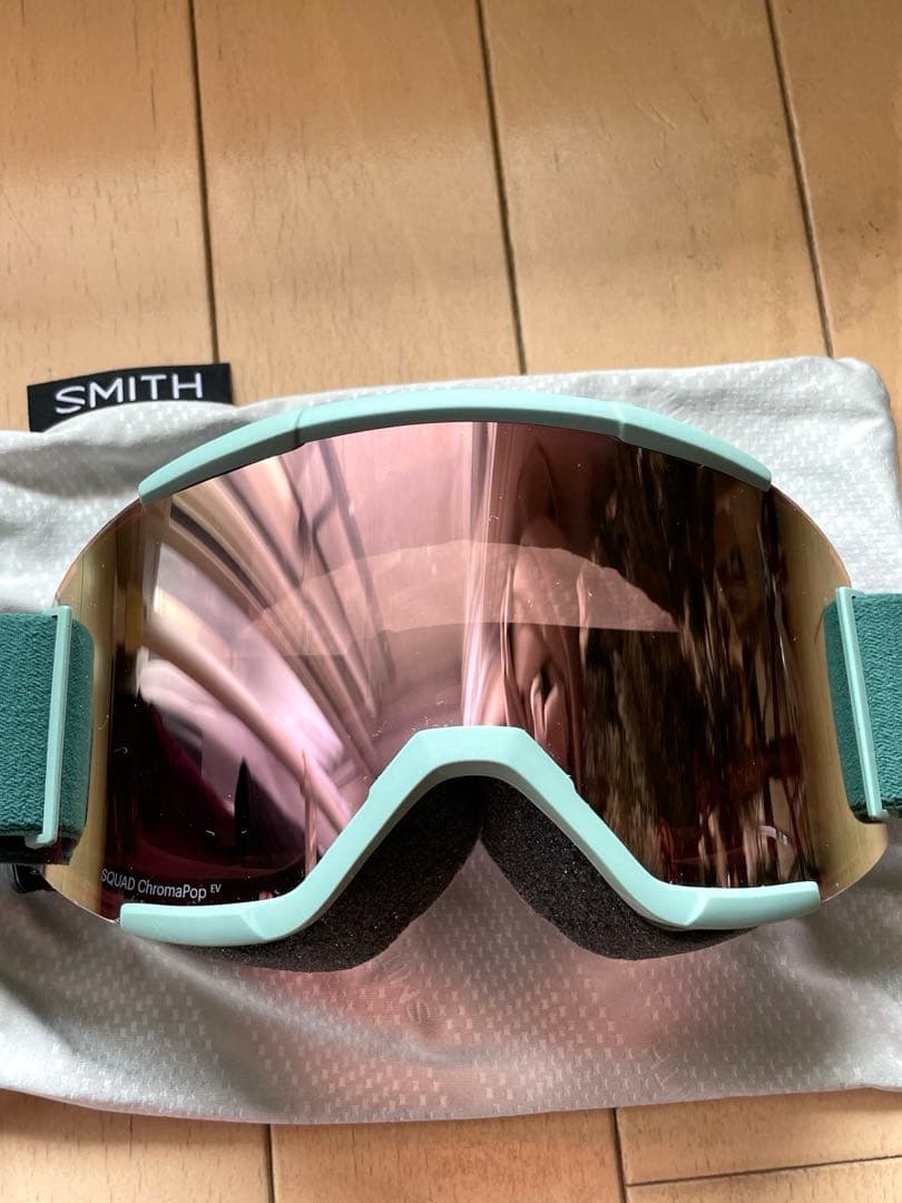 新品未使用 SMITH SQUAD GOGGLE スミス　グリーン