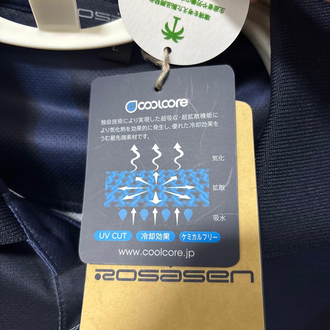 【新品未使用】ロサーセン ROSASEN カモフラプリント 半袖ポロシャツ