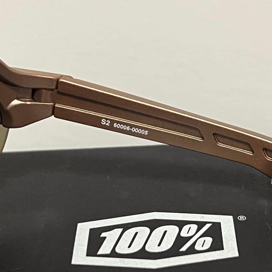 100% ワンハンドレッド サングラスS2 Copperファン・ソト 着用モデル