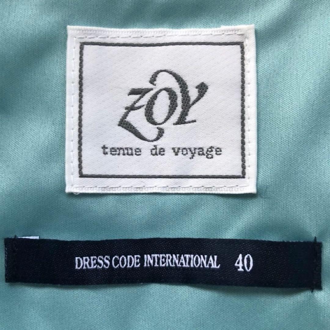 【美品】ZOY⭐︎⭐︎レディース防風半袖フルジップ ブルゾンサイズ38