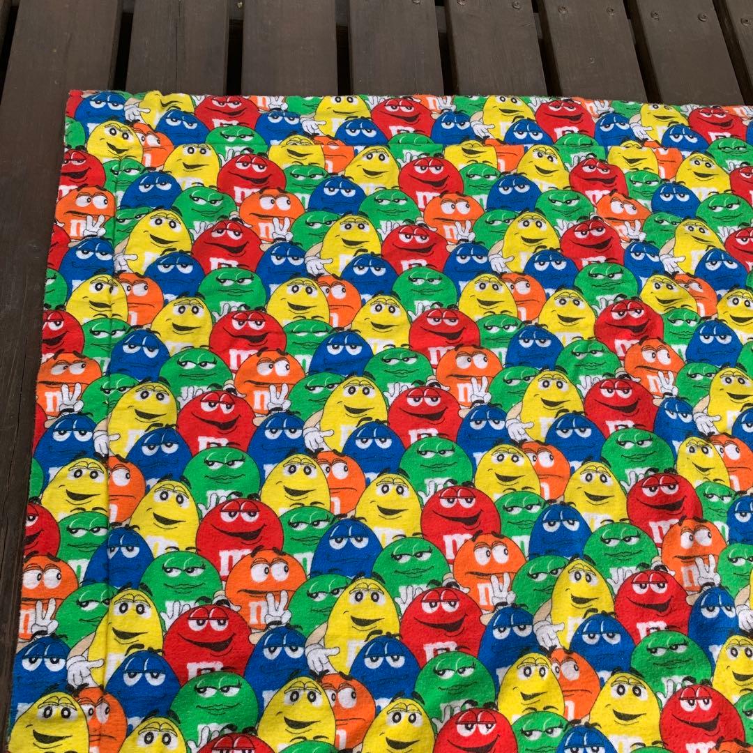 M&M'sキャラクター　ビィンテージラグマット