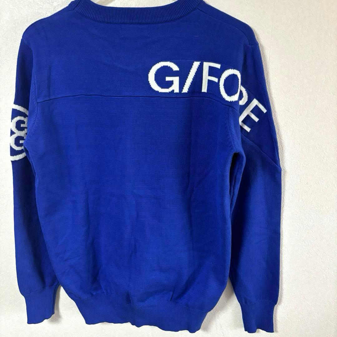 G/FORE ジーフォア　ゴルフ　セーター　青　L