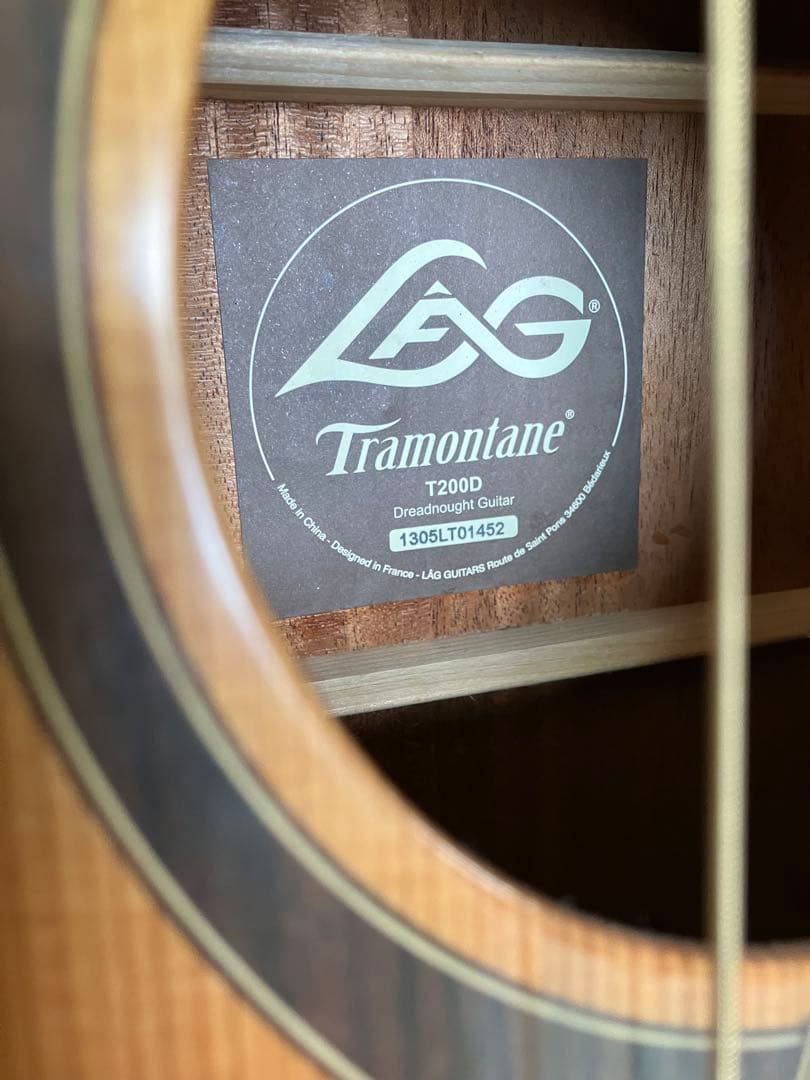 LAG GUITARSラグギター　T200D アコースティックギター