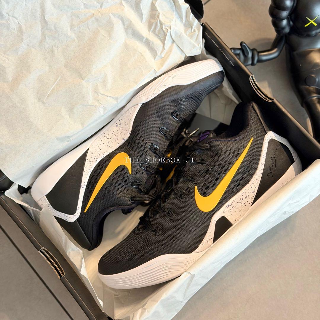 新品！ナイキ コービー 9 Kobe 9 ブラック ゴールド 28.5cm