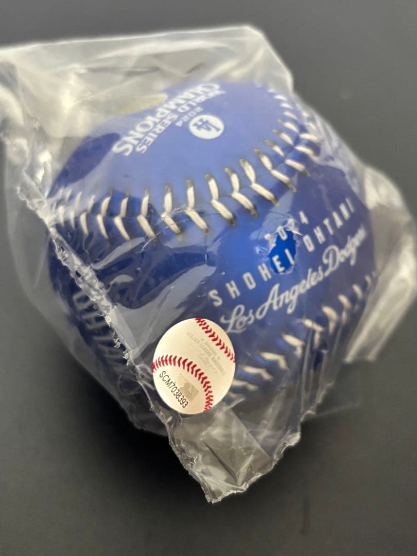 【正規品】大谷翔平ボール　2024 Season Accomplishments