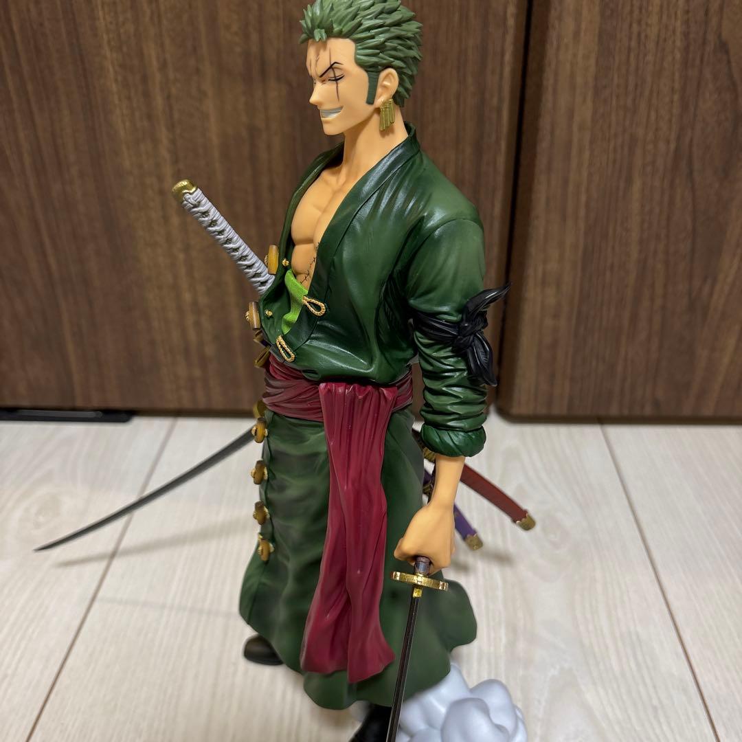 【開封品・外箱なし】 バンプレくじ ゾロ フィギュア A賞 ブラシカラー