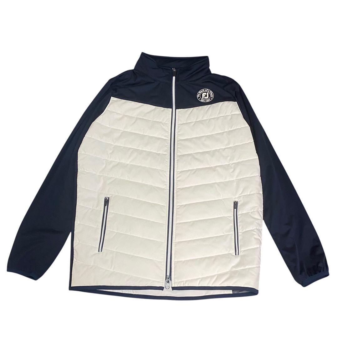 【美品】FOOT JOY フットジョイ　中綿ジャケット　ブルゾン　Lサイズ
