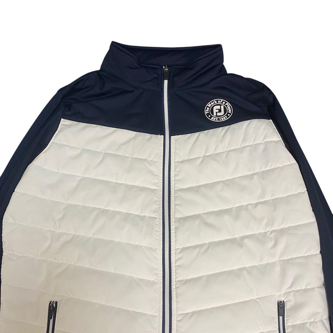 【美品】FOOT JOY フットジョイ　中綿ジャケット　ブルゾン　Lサイズ