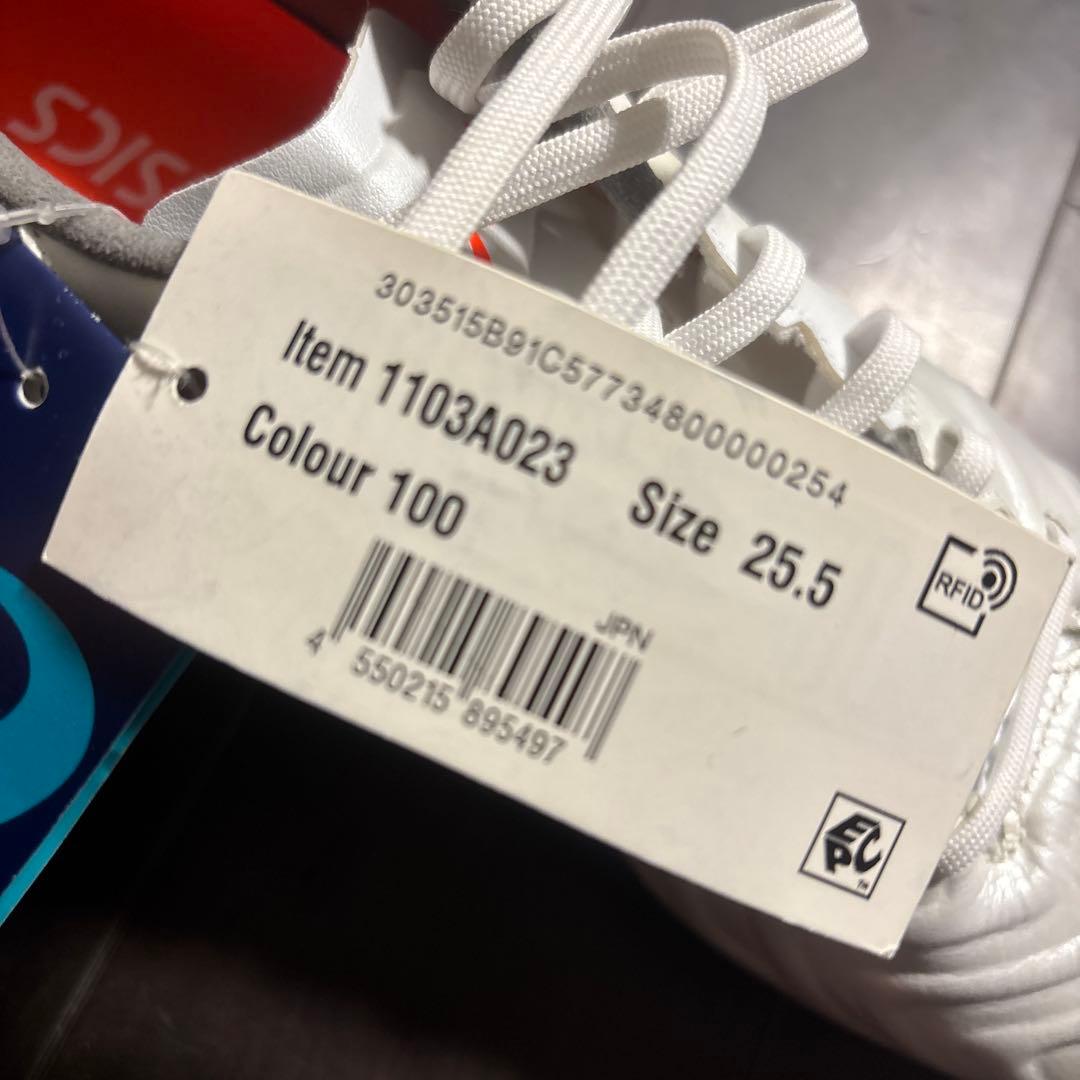 ASICS DS LIGHT サッカーシューズ 25.5cm ホワイト