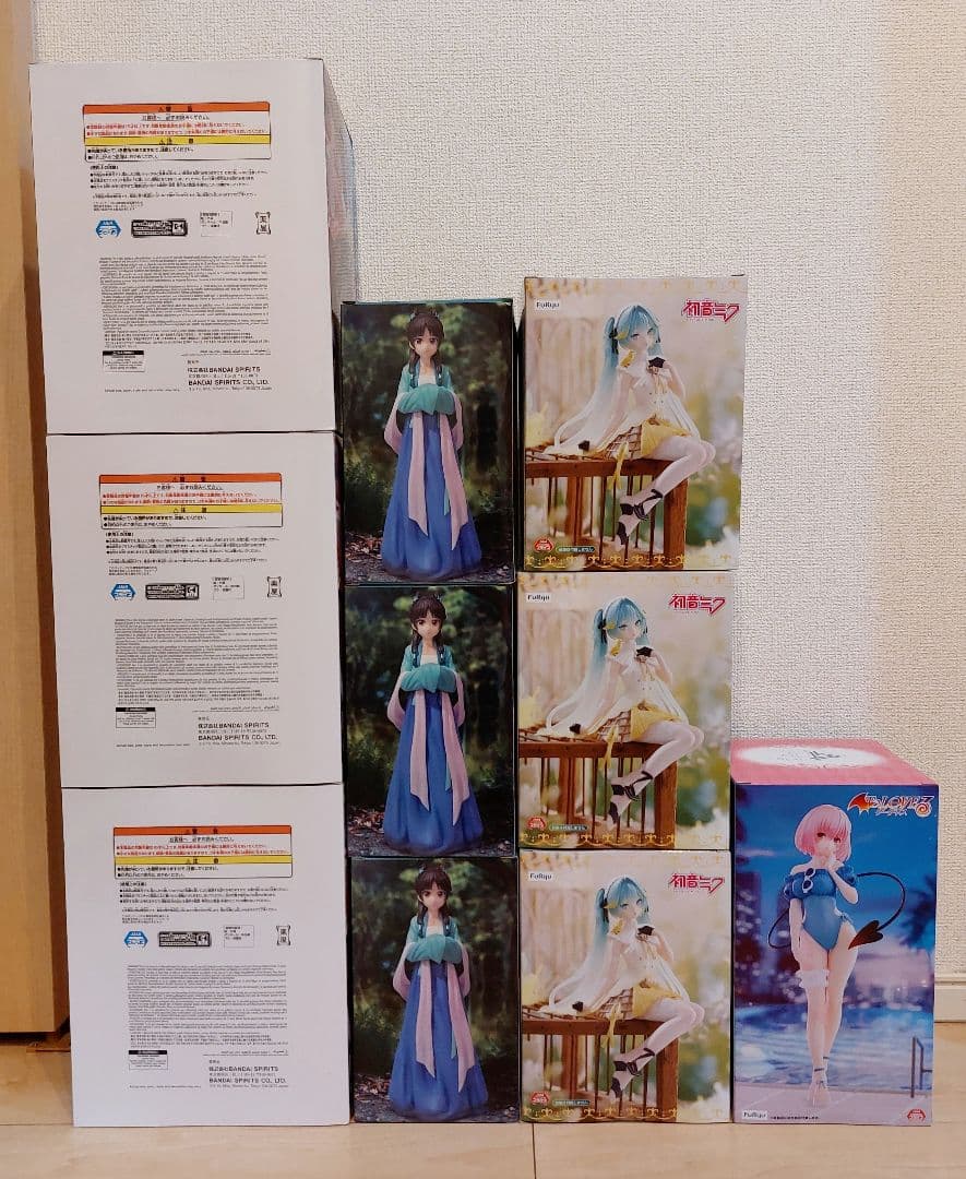 薬屋のひとりごと 他 プライズ フィギュア まとめ売り 10点(４種)セット