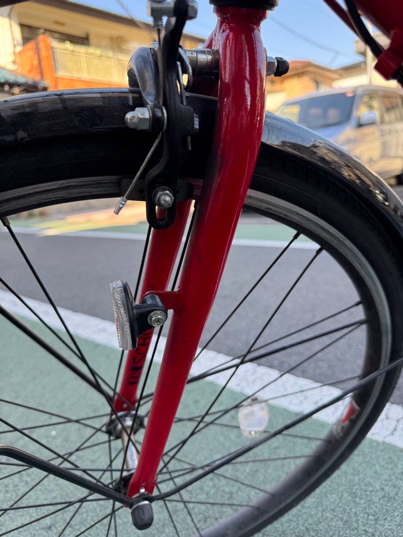 【専用】BRIDGESTONE シュライン　子供用自転車　レッド　赤　26インチ