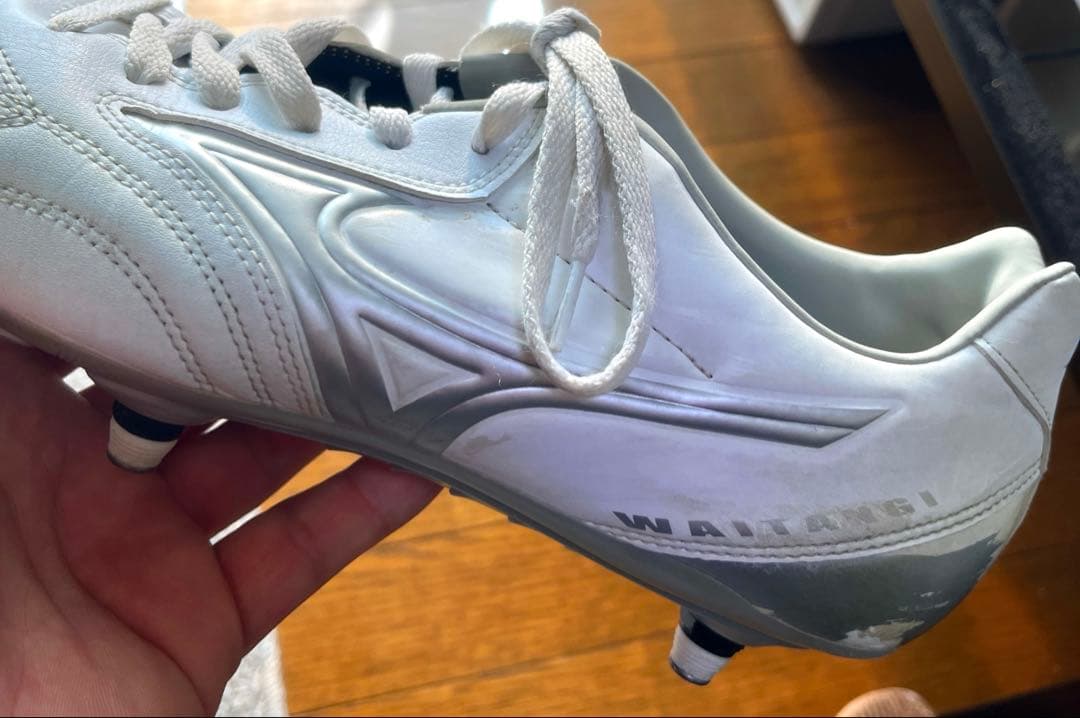Mizuno WAITANGIラグビー用スパイク ホワイト