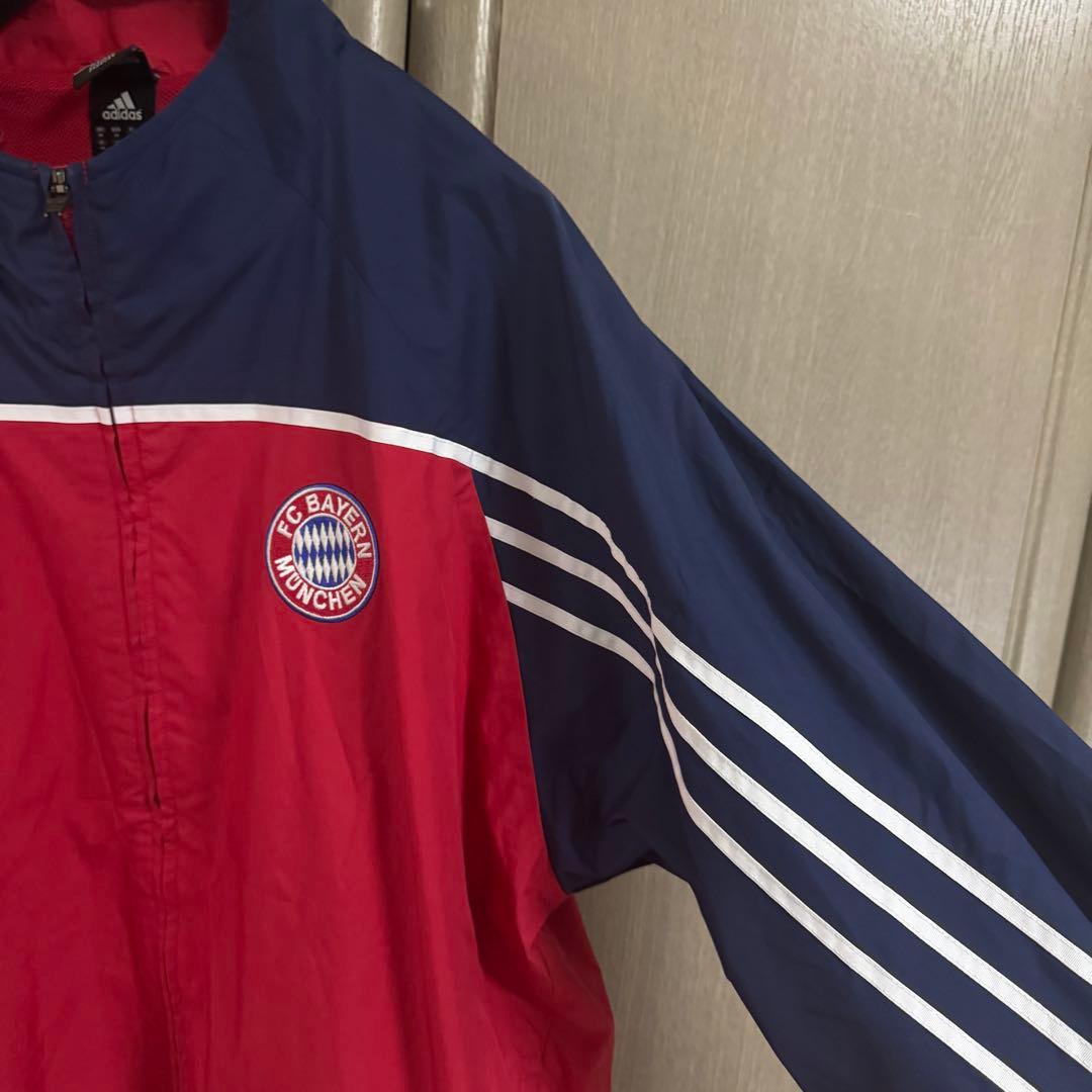 adidas/アディダス バイエルン・ミュンヘン トラックジャケット Oサイズ
