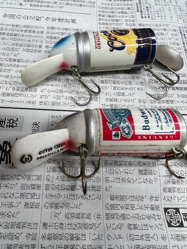 ヘドンプラグセット　中古新品　プラスでジッターバグ