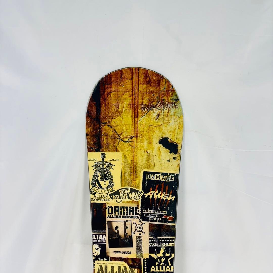 【美品】ALLIAN DAMAGE LTD 153cm スノーボード リミテッド