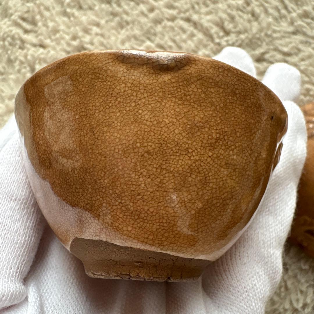 十世 坂高麗左衛門 萩焼 茶碗　急須 湯冷し　茶碗　共箱 茶器