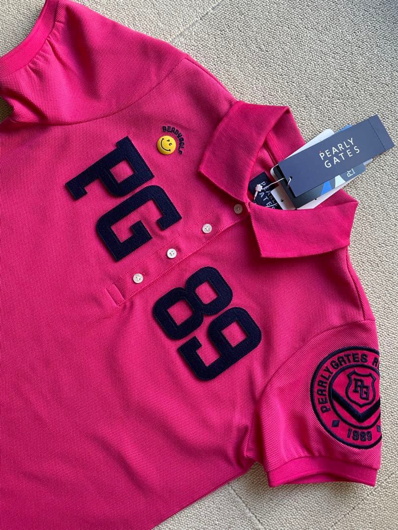 PEARLY GATES パーリーゲイツ レディース ポロシャツ タグ付き新品♡