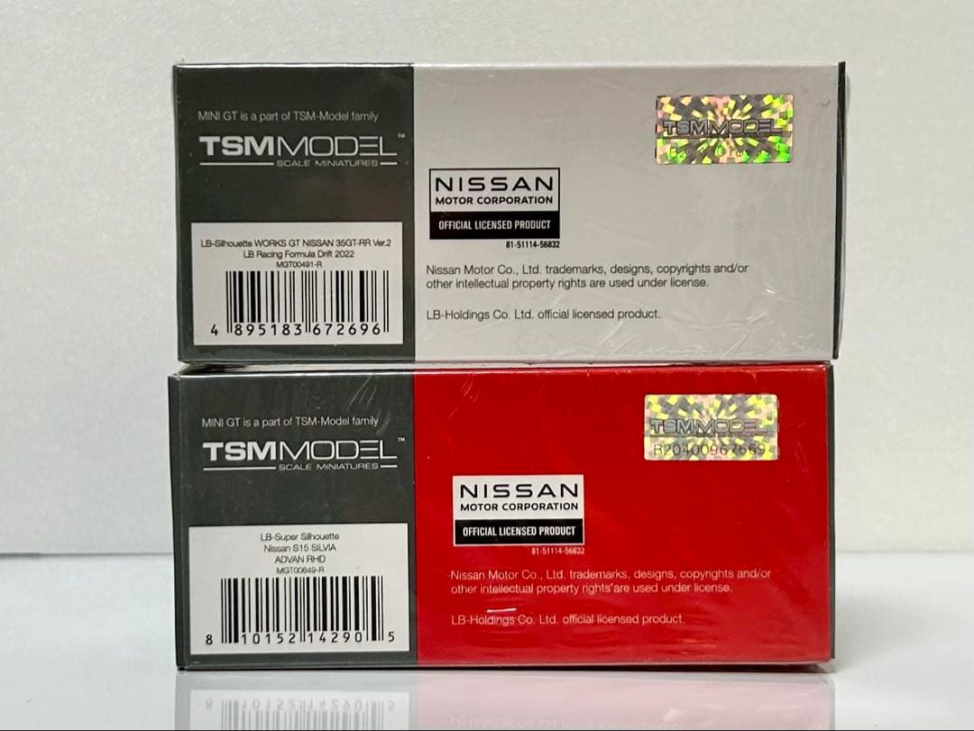 消費期限 MINIGT LBシルエット35GT-RR&LBシルエットS15