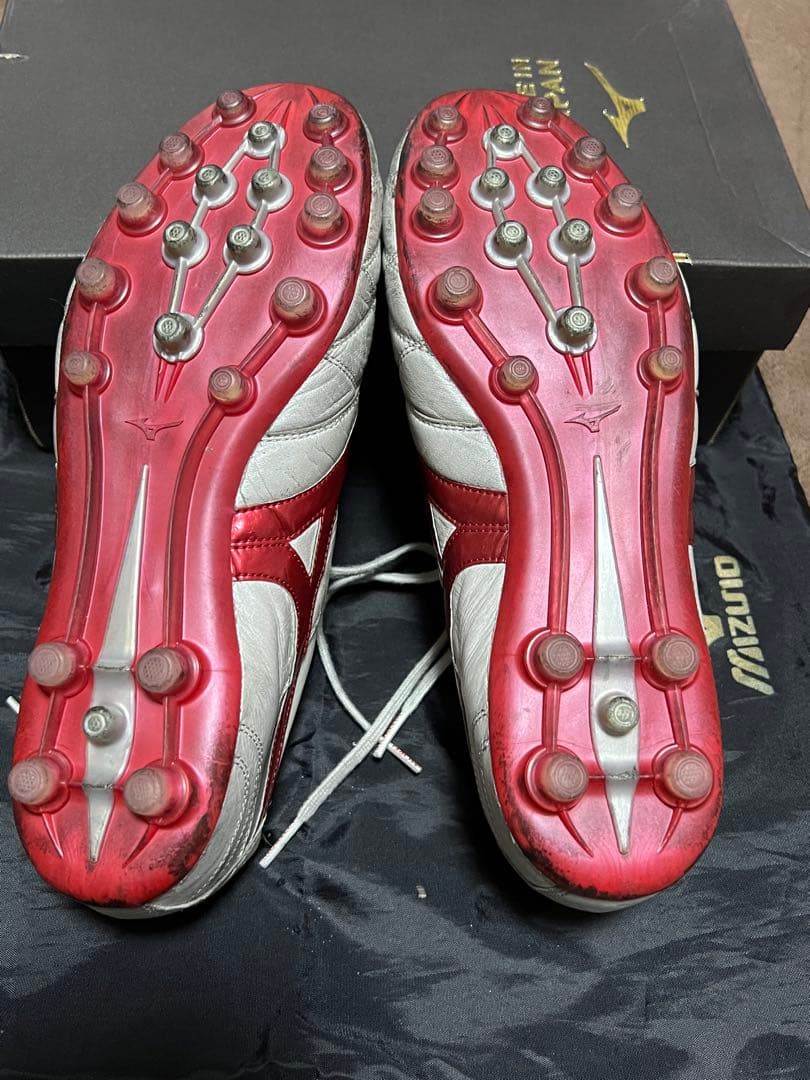 【25.5cm‼️】MORELIA Ⅱ JAPAN AG モレリア2 白×赤