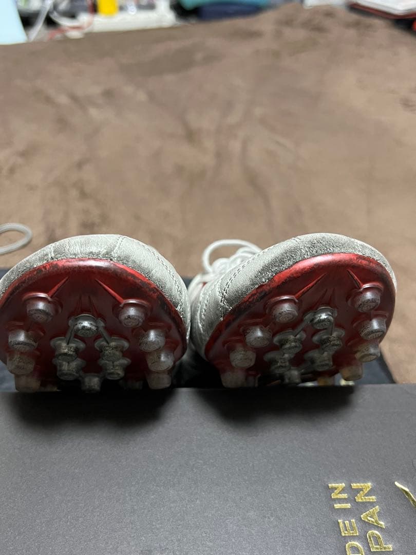 【25.5cm‼️】MORELIA Ⅱ JAPAN AG モレリア2 白×赤