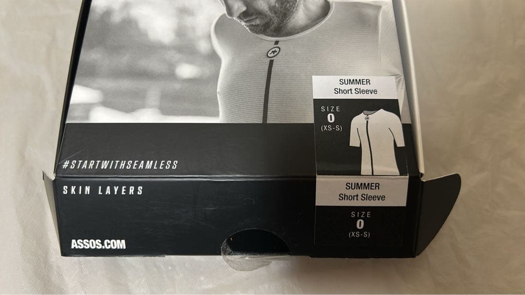 ASSOS アソス SS Skin Layer サイズ0(XS-S)