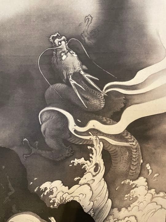 掛け軸(昇龍)