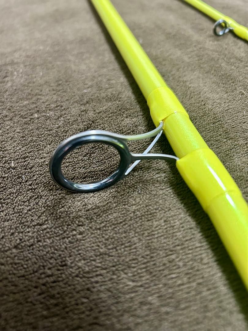 田*中様 SPIN POWER 365EX+ 投げ竿 イエロー