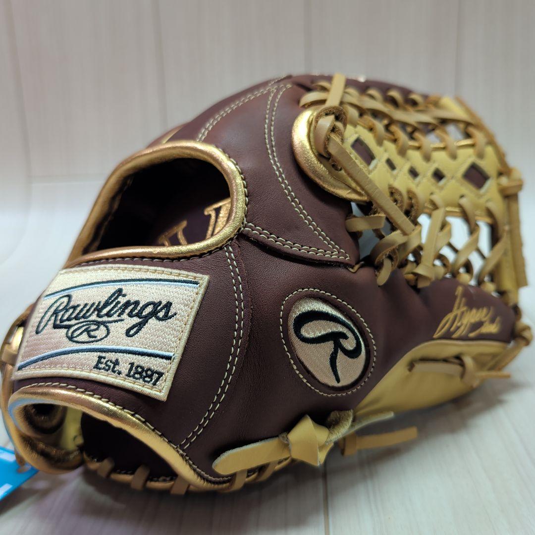 ローリングス　軟式ハイパーテック　外野手用　GR5FHTCY719　右投げ　新品