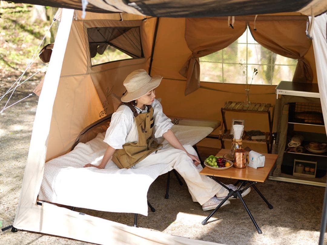 OUCHI TENT おうちテント　DoD T4-825-BR グランドシート付