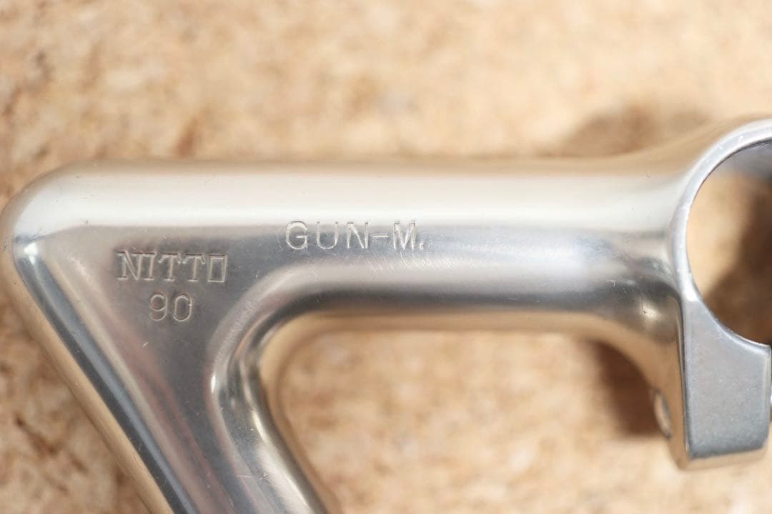 NITTO GUN-M ニットー ステム 25.4 NJS ピスト ブルーラグ