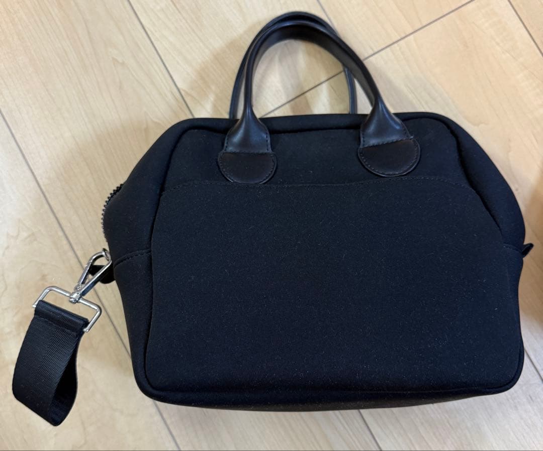 HERG （エルグワン）ブラック ハンドバッグ カートバッグ おまけ付き