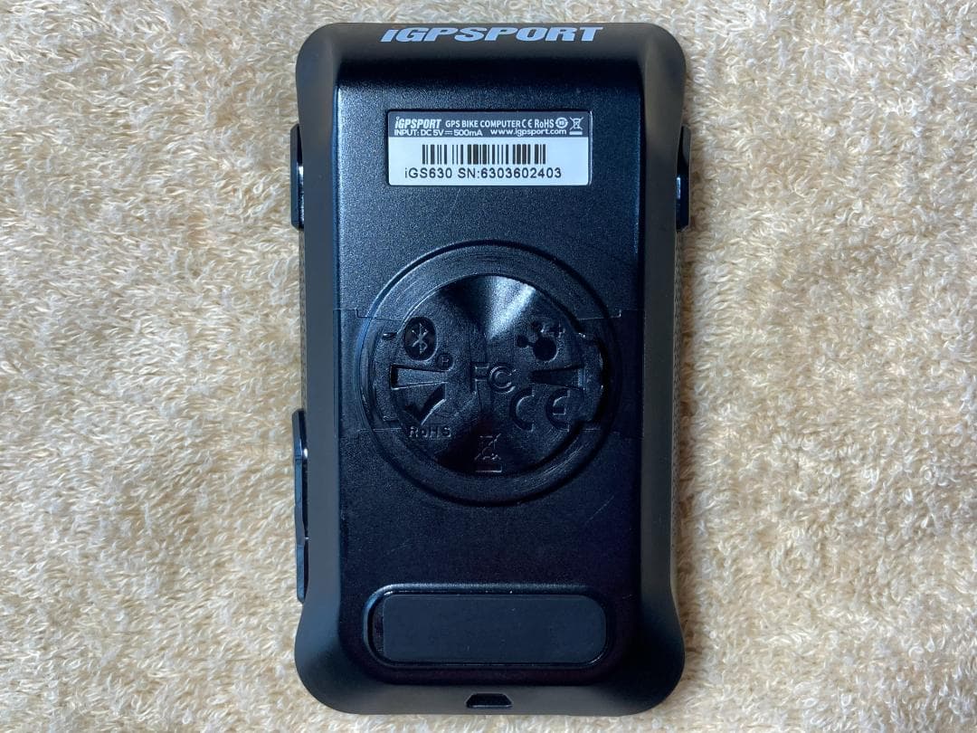 iGPSPORT iGS630 GPSサイクルコンピューター+純正シリコンケース