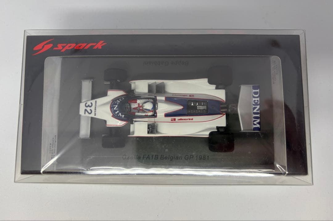 【希少】スパーク 1/43 オゼッラ FA1B 1981 ベルギーGP #32