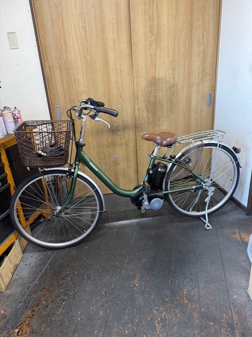 中古車　電動自転車　Panasonic　ビビL(軽量モデル)　26インチ　美品