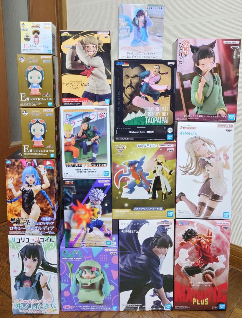 プライズフィギュア　＆　一番くじ　ワンピース　E賞　まとめ売り　16点セット