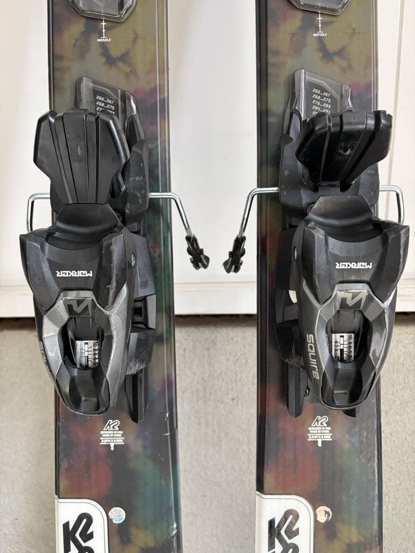 K2 Reckoner 92 スキー ビンディング付き フリースキー