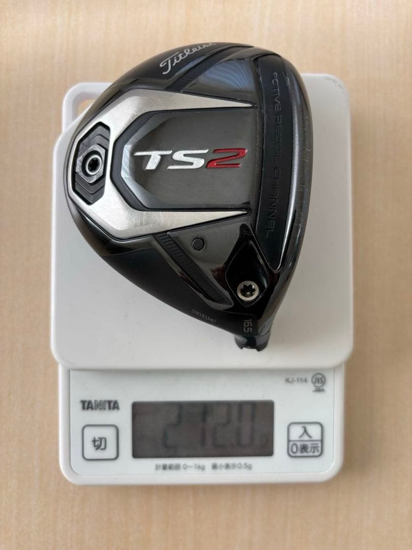 タイトリストTS2フェアウェイウッド 4w シャフト2本付き