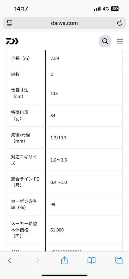 シナモン　（新品未使用)24エメラルダス AIR 86ML