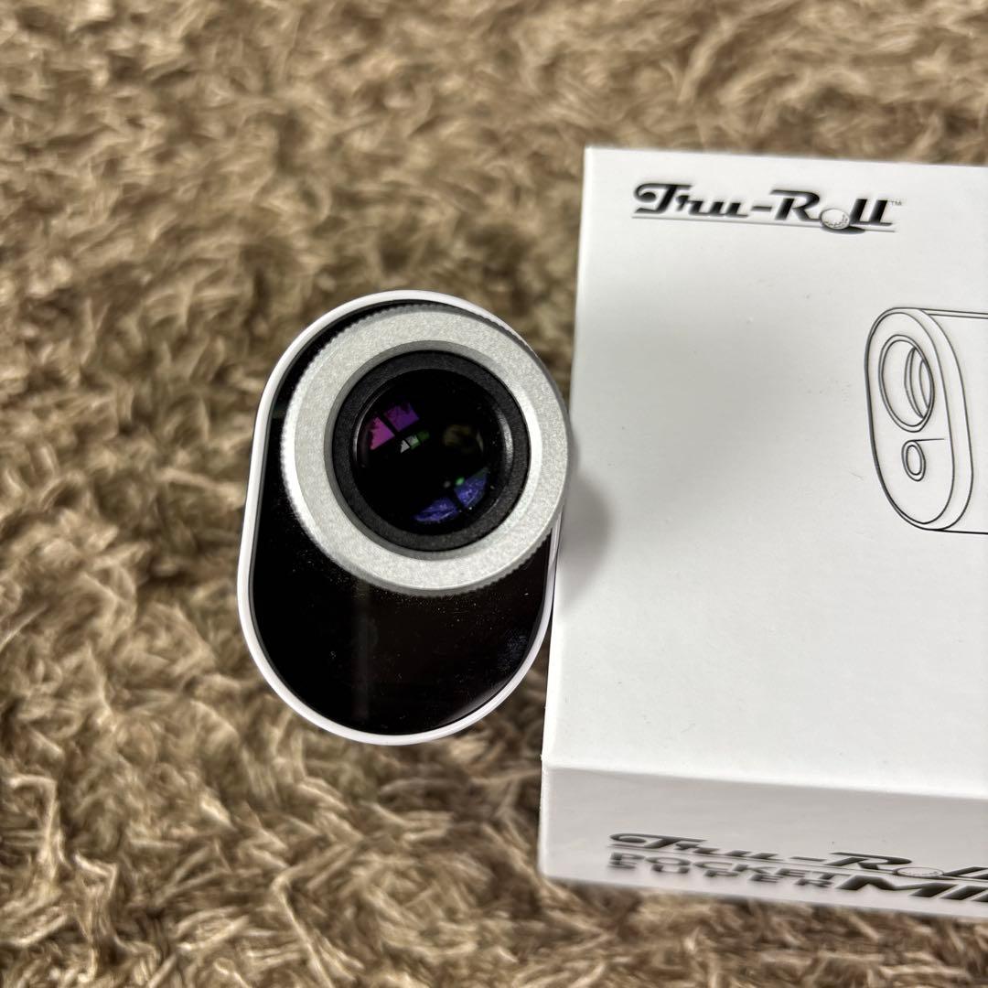 美品 TRU-ROLL ポケットスーパーミニ レーザー距離計 ゴルフ用