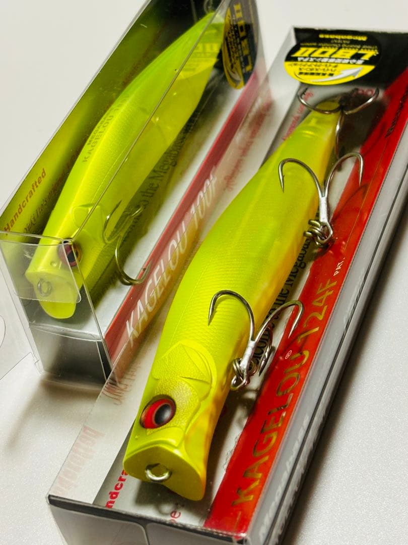 メガバス　カゲロウ　インパクトチャート　2種セット　100F 124F