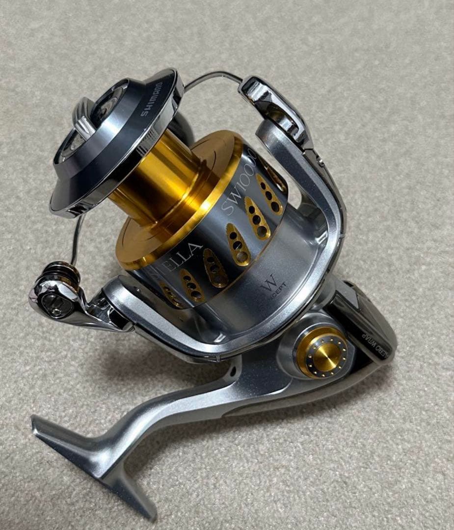 【中古】ヒラマサキャスティング、ジギング シマノ左巻きリールセット