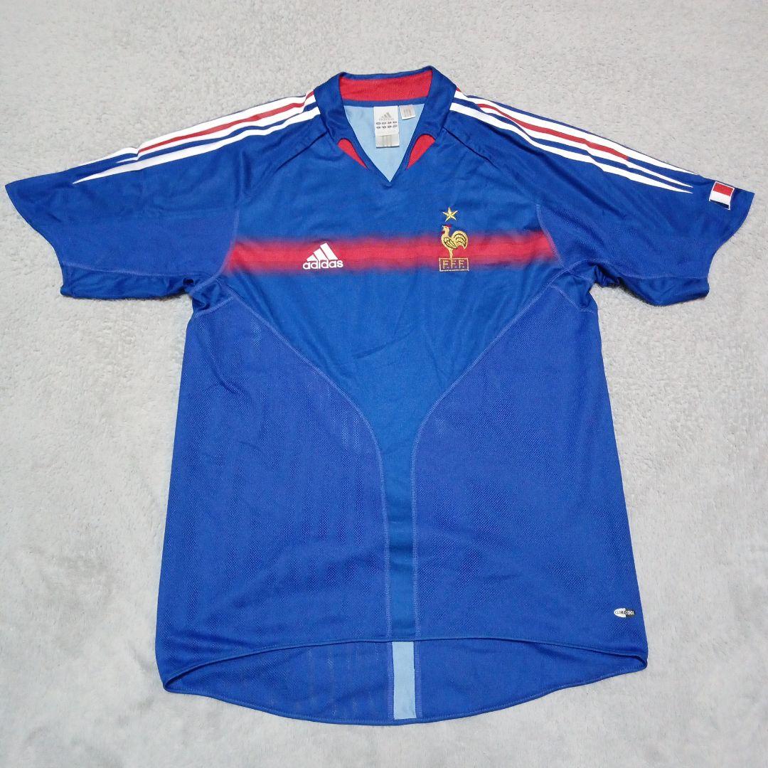 00s 2004 サッカー フランス代表 半袖 ユニフォーム トップス
